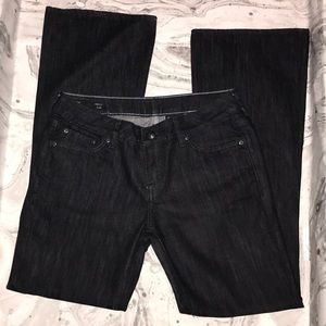 Buffalo Jeans by David Bitton Size 29 Black Silver 28” inseam